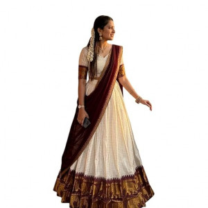 Traditional South Indian Lehenga Choli