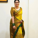 Women's Banarasi Kanjivaram Art Silk Saree with Blouse Material
